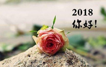 你好2018祝福带字图片大全下载_你好2018祝
