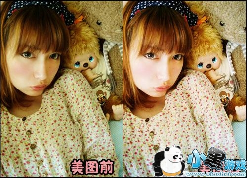 网络美女Yummy教你做美图之粉嫩效果篇