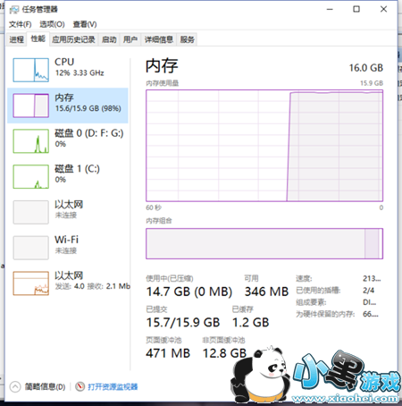 win10ϵͳ�ڴ�ռ�ù�����ô�� win10�ڴ�ռ�ø߽������
