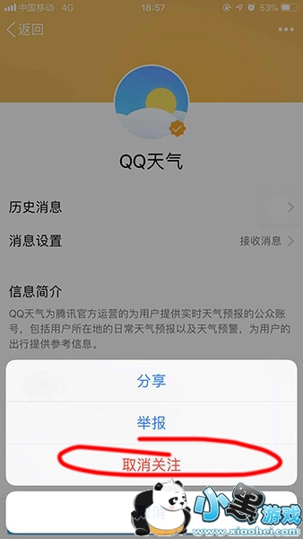 手机QQ怎么取消关注QQ服务号_手机QQ取消