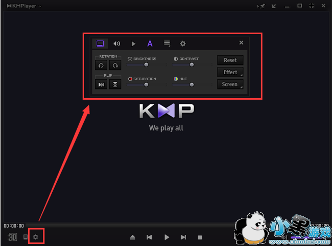 kmplayer���İ���ɫ��