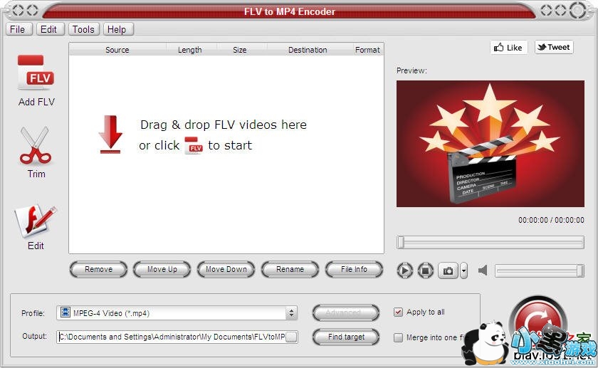 flv怎么转成mp4(flv转mp4格式转换器) v1.0