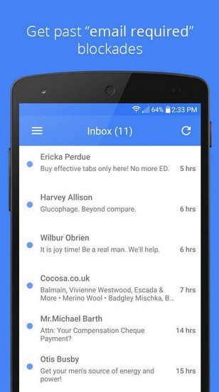 临时邮箱手机版 临时邮箱手机版