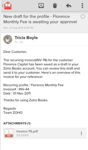 zoho����app