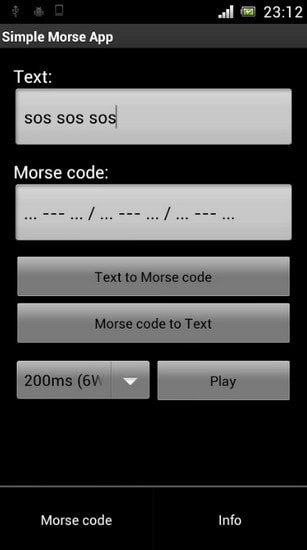 摩斯密码翻译器中文版 摩斯密码翻译器中文版