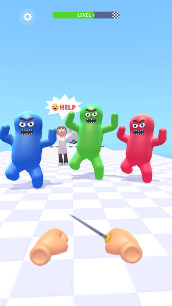 击倒果冻人中文版 击倒果冻人游戏下载