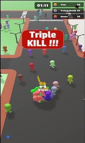 人群防御战争游戏