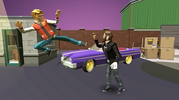 街头自由格斗游戏