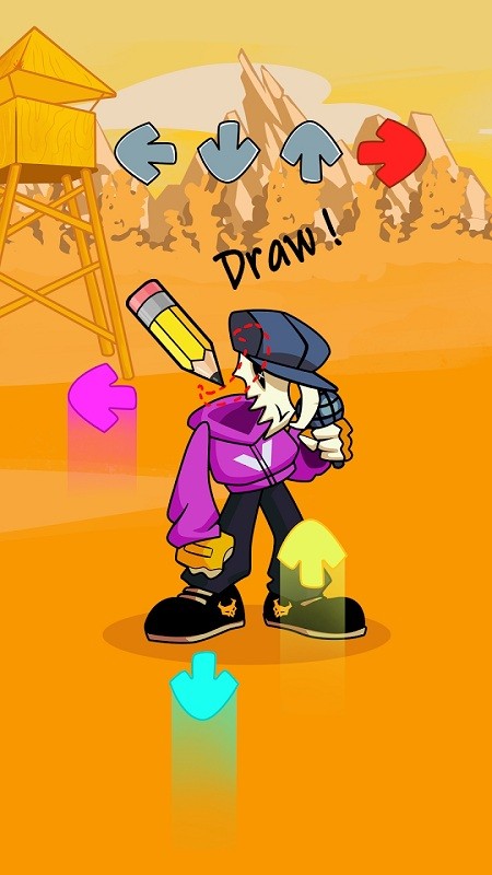 fnf draw music battle��������