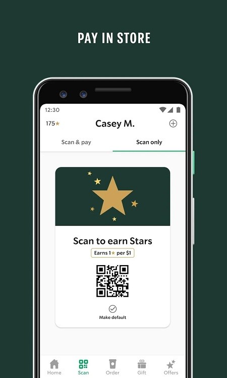 starbucks app