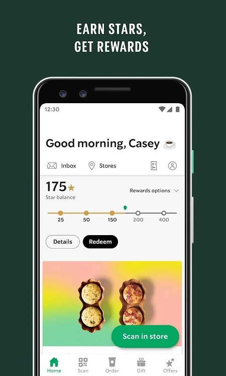 starbucks app