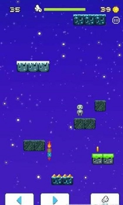 下落的小鸟游戏