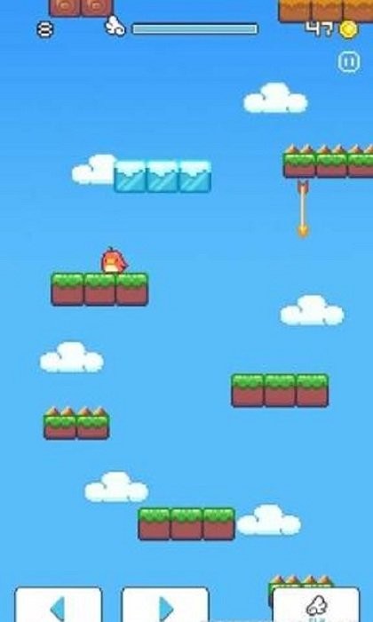下落的小鸟游戏