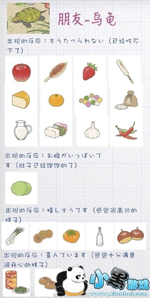 旅行青蛙中国之旅乌龟吃什么_乌龟喜欢的东西