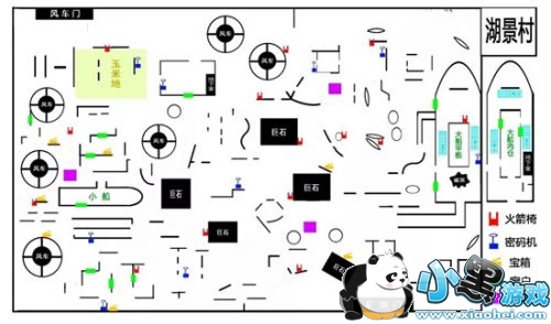 第五人格湖景村地图平面图 湖景村地窖位置
