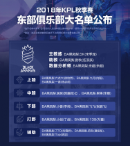 ������ҫ2018KPL�＾��ս������һ�� KPL�＾��ս�ӳ�Ա����