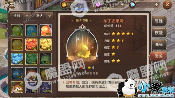 魔力宝贝手游宠物图鉴及属性攻略