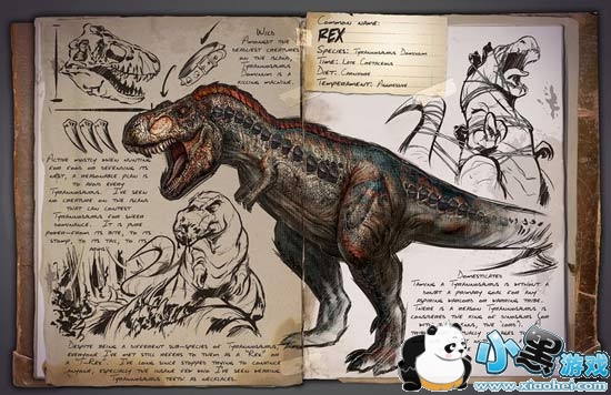 方舟生存进化霸王龙怎么驯服 霸王龙加点推荐