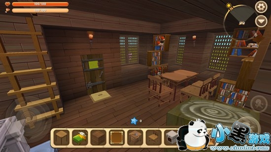 迷你世界复古风冒险小屋教学 生存房子教程