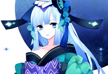 雪女冷艳丽 灯姐美如画:阴阳师同人图分享