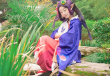 我可是梦想当大明星的哟 阴阳师蝴蝶精COS