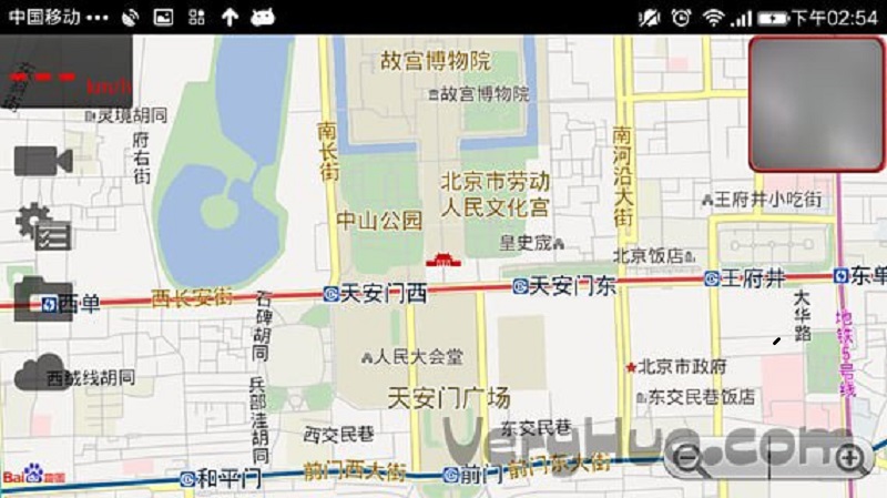 行车记录仪地图展示 地图展示