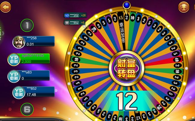 财富转盘游戏界面 财富转盘