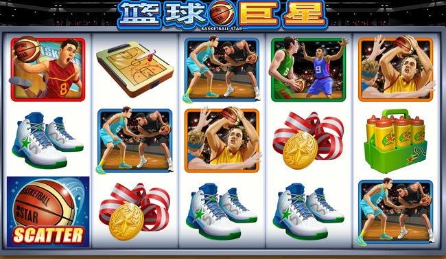 篮球巨星游戏界面 篮球巨星游戏