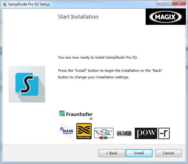 Samplitude Pro X2��ϸͼ�İ�װ�̳�