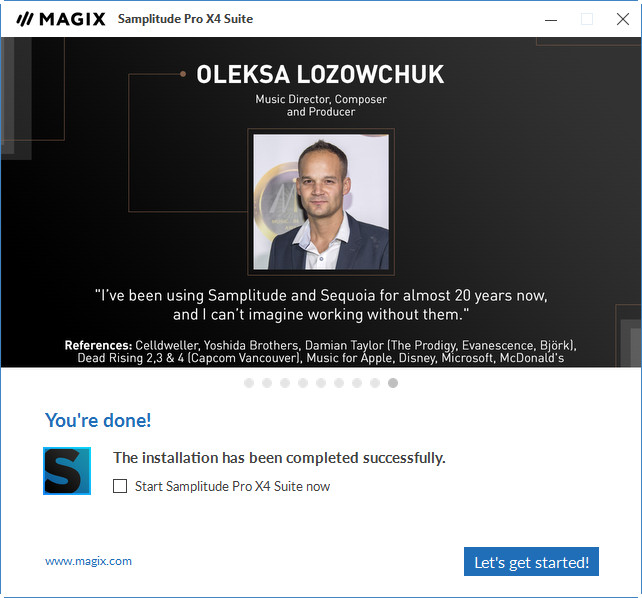 Samplitude Pro X4��ϸͼ�İ�װ�̳�