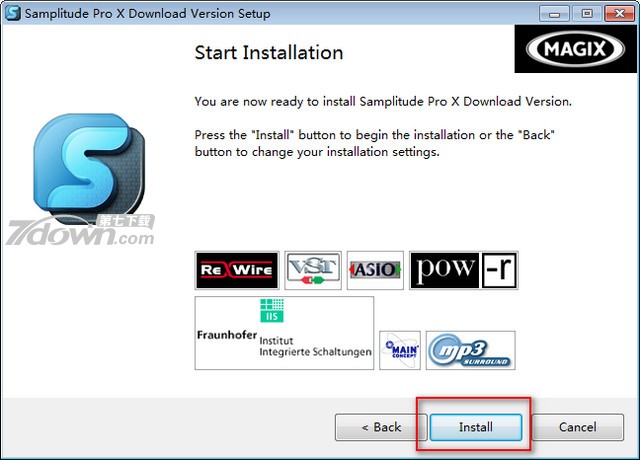 Samplitude Pro X 12��ϸͼ�İ�װ�̳�
