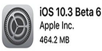 iOS 10.3 Beta 6�̼����� iOS 10.3 Beta 6��-ƻ����Ѷ�� title=