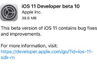 ios11 beta10������ʲô ios11 beta10������-ƻ����Ѷ�� title=