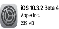 iOS 10.3.2 Beta 4�̼����� iOS 10.3.2 Bet-ƻ����Ѷ�� title=