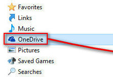 Win10 OneDrive����Ŀ¼ Win10�ƶ�OneDrive-�����̡̳� title=