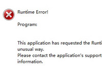 С���ֻ�����runtime error��ô���
