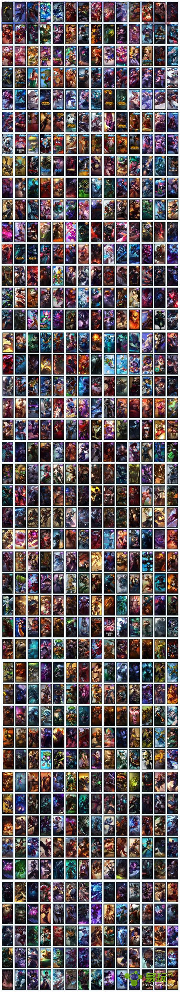 LOLħ����Ů���ǹ�ˮ���齱�ȫ����������Щ ȫ������һ��