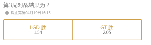 4��19��LGDvsGT��3�ֶ�ս���Ϊ��