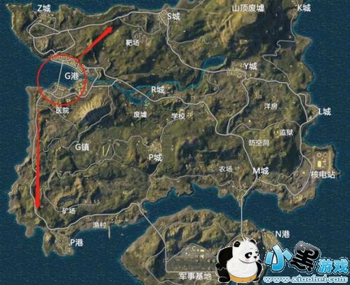 绝地求生刺激战场G港资源分布及打法 绝地求生刺激战场G港资源分布及打法