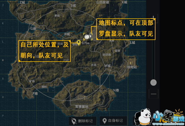 绝地求生刺激战场地图系统介绍