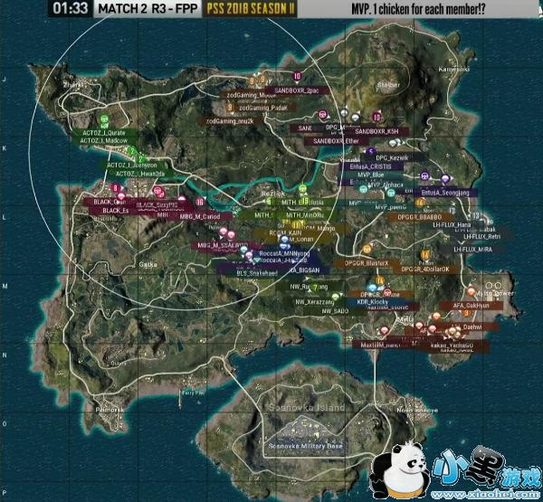 绝地求生PSSB组小组赛赛况 中国队XQ三跳P城 两度开局灭队 绝地求生PSSB组小组赛赛况 中国队XQ三跳P城 两度开局灭队