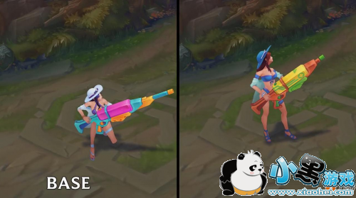 LOL女警泳池派对炫彩皮肤演示 5款皮肤任你选 LOL女警泳池派对炫彩皮肤演示 5款皮肤任你选