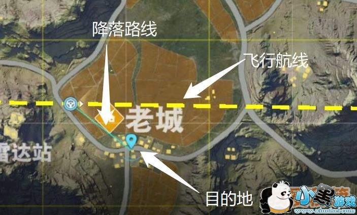 荒野行动跳伞极限距离
