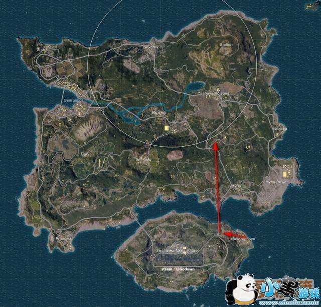 绝地求生:这里跳的人少还富的流油 一人一个三级头 N港教学