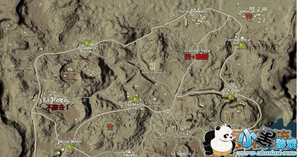 绝地求生刺激战场激情沙漠地图攻略