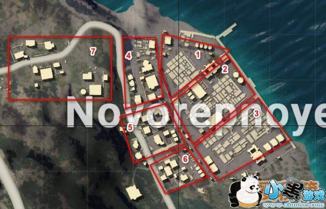 绝地求生:这里跳的人少还富的流油 一人一个三级头 N港教学