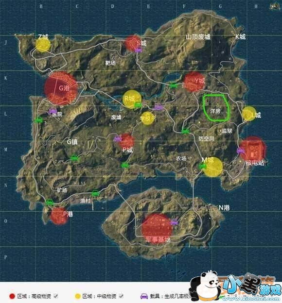 绝地求生刺激战场的跳伞好点位及打野攻略