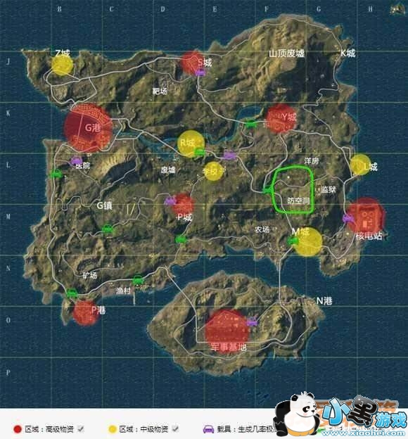 绝地求生刺激战场的跳伞好点位及打野攻略