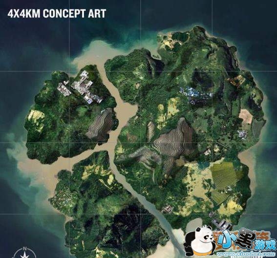 绝地求生4x4Savage地图测试码激活码领取地址_地图全貌一览