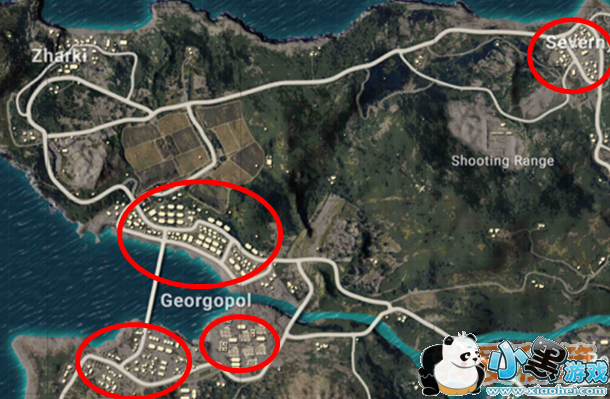 绝地求生开黑跳哪里好_四排落点推荐